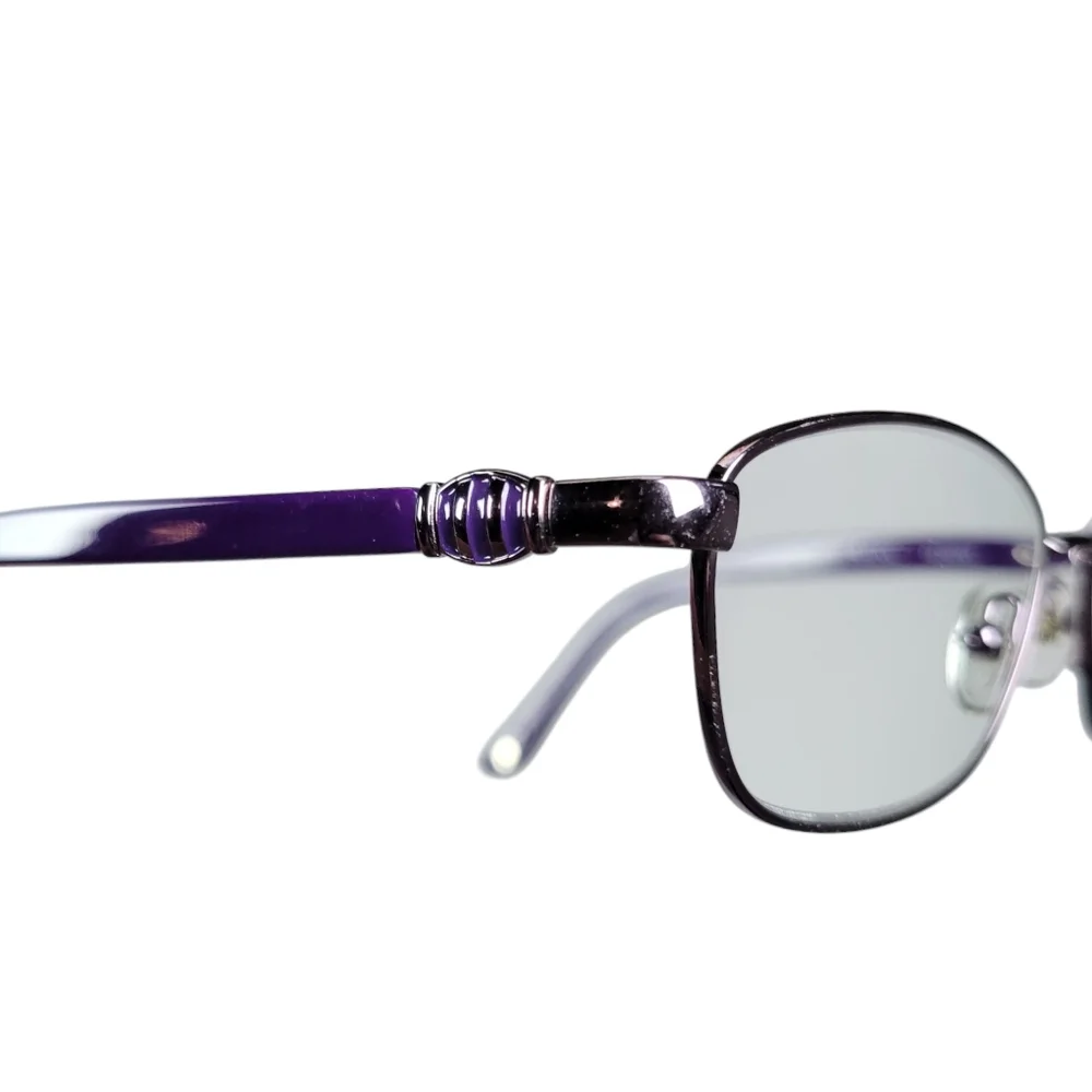 Bulova Eyeglasses‎ FRAMES ONLY Womens Violet Purple Piedmont Full Rim 51 15 135